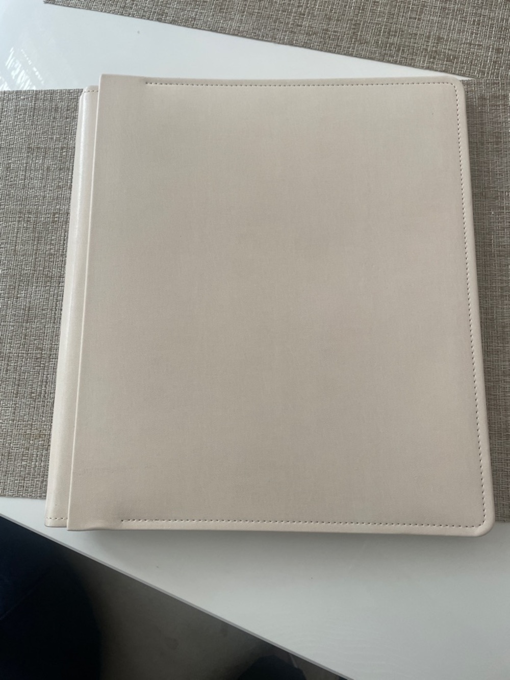 Creative Memories Cream Textured Photo Album Cover